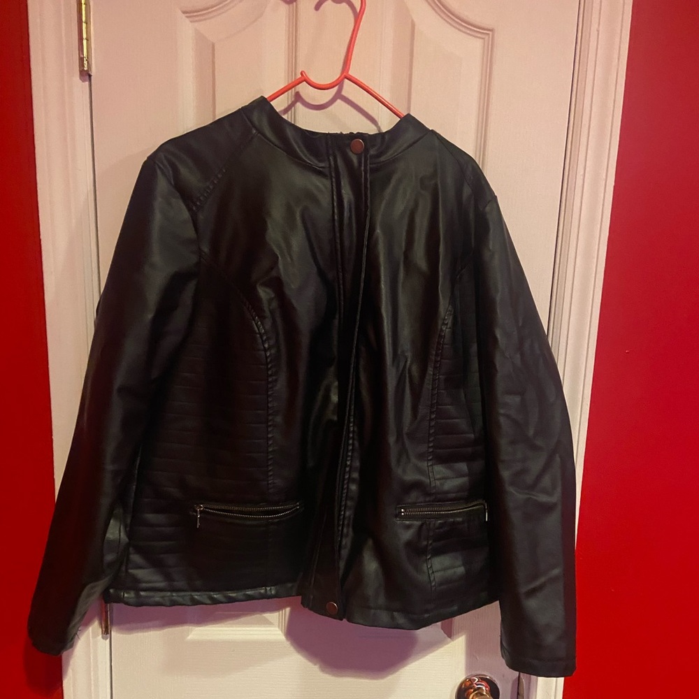 Leather jacket